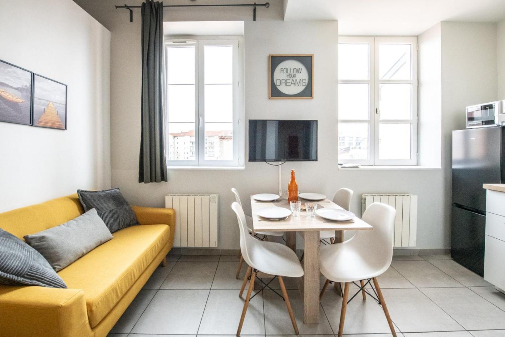 Loft Scandinave Cosy et HiTech à Lyon Part-Dieu Extérieur photo